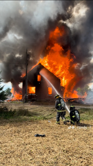 Training burn exercise